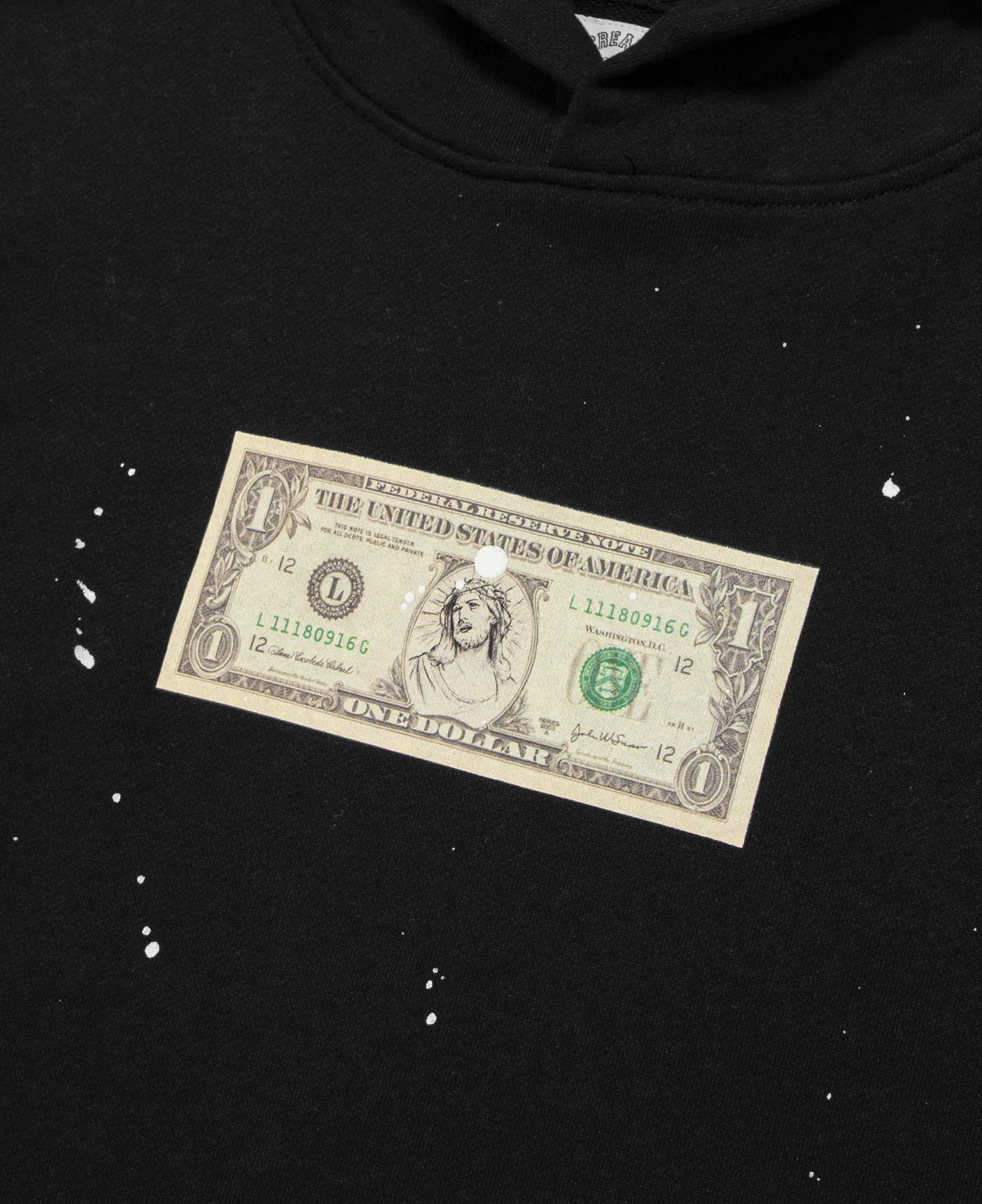 S.O.C.M Vintage Hoodie (Black) - Image 3