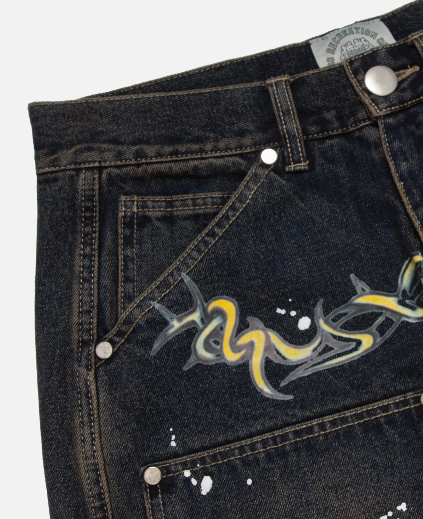 Solver Vintage Denim Pants (Blue) - Image 3