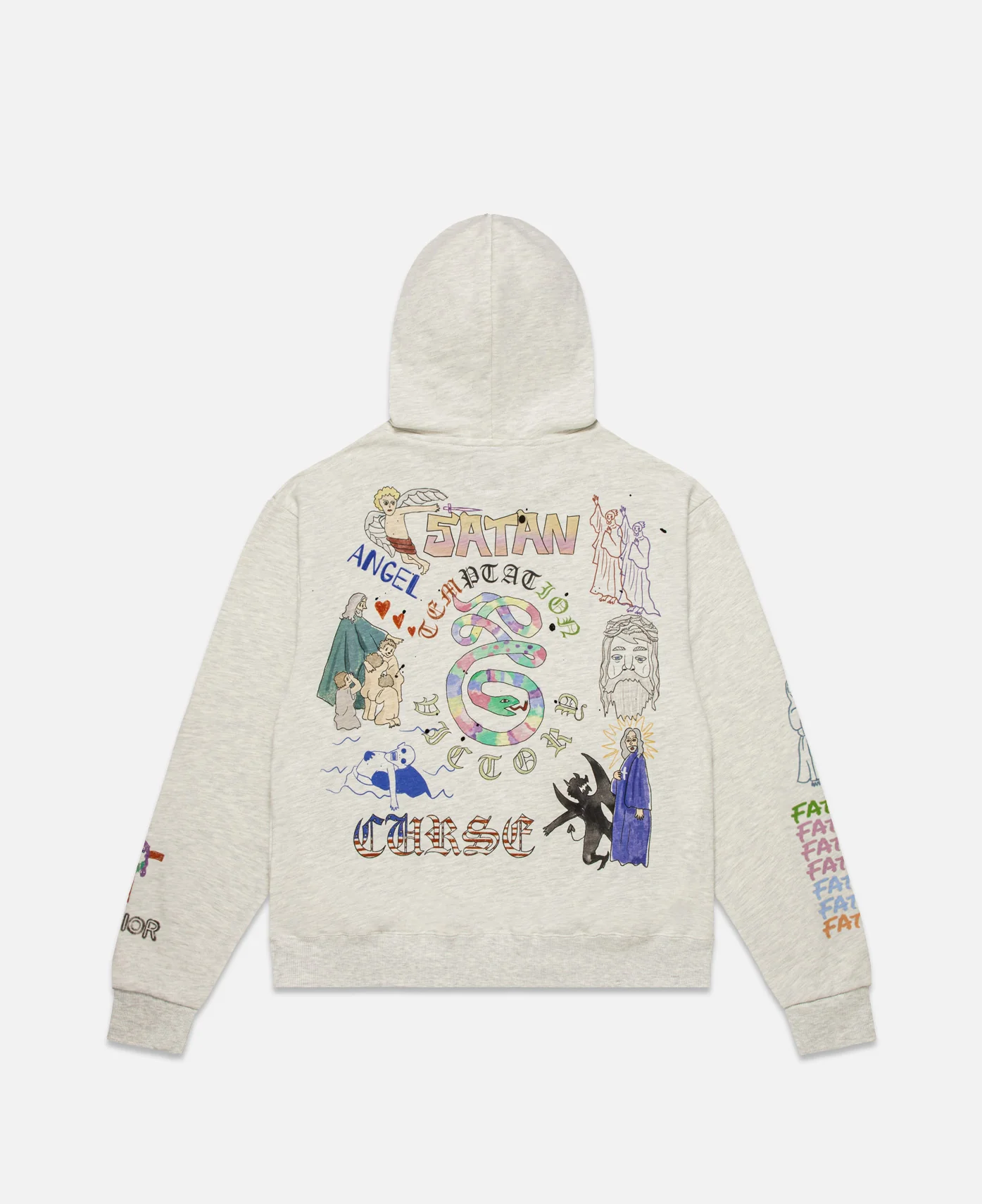 W.O.G Vintage Hoodie (Oatmeal) - Image 2