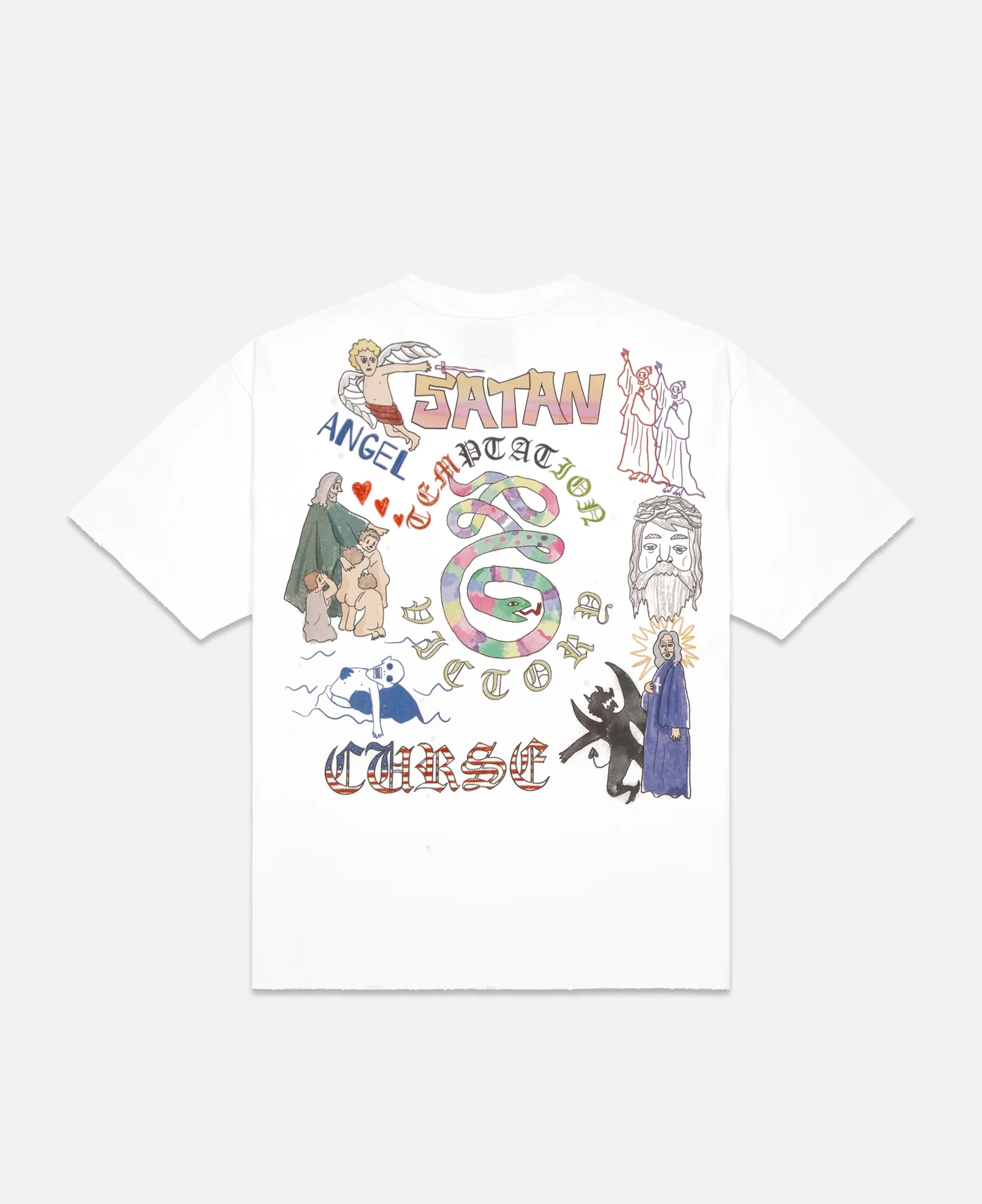 W.O.G Vintage T-Shirt (White) - Image 2