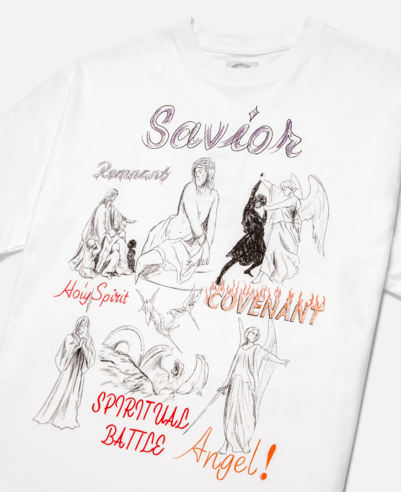 W.O.L Vintage T-Shirt (White) - Image 3
