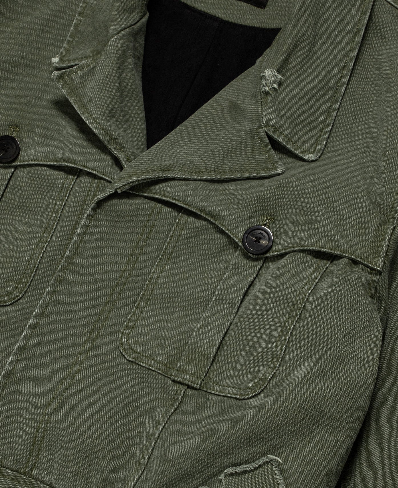 Green Ripped Jacket (Green) - Image 5