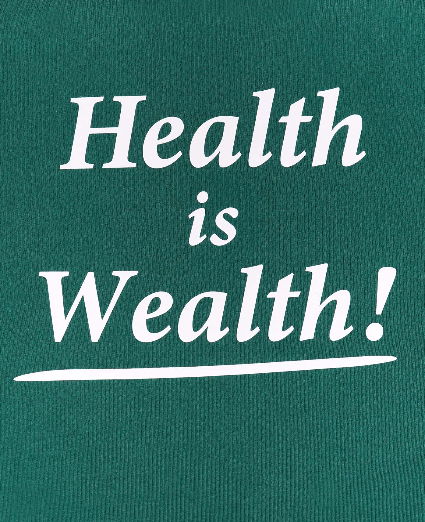 Health Is Wealth Crewneck (Green) - Image 3