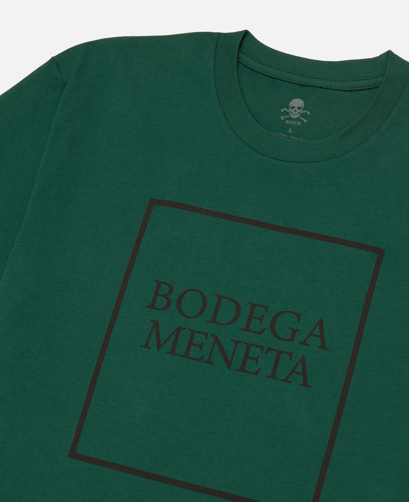 Bodega Meneta T-Shirt (Green) - Image 3
