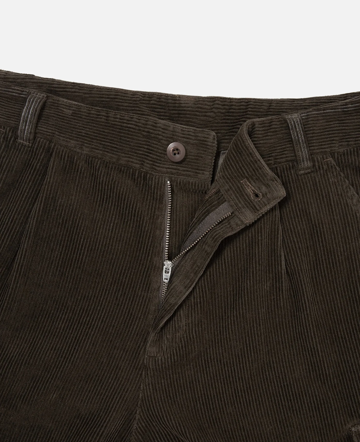 Corduroy Cargo Pants (Brown) - Image 3