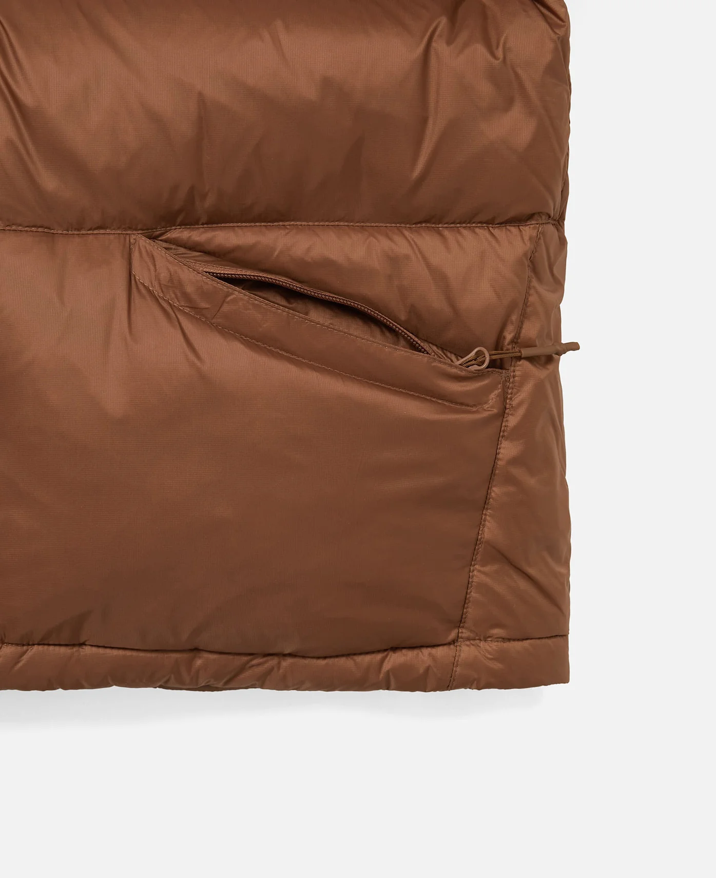 Dsn Down Puffer Jacket (Brown) - Image 4