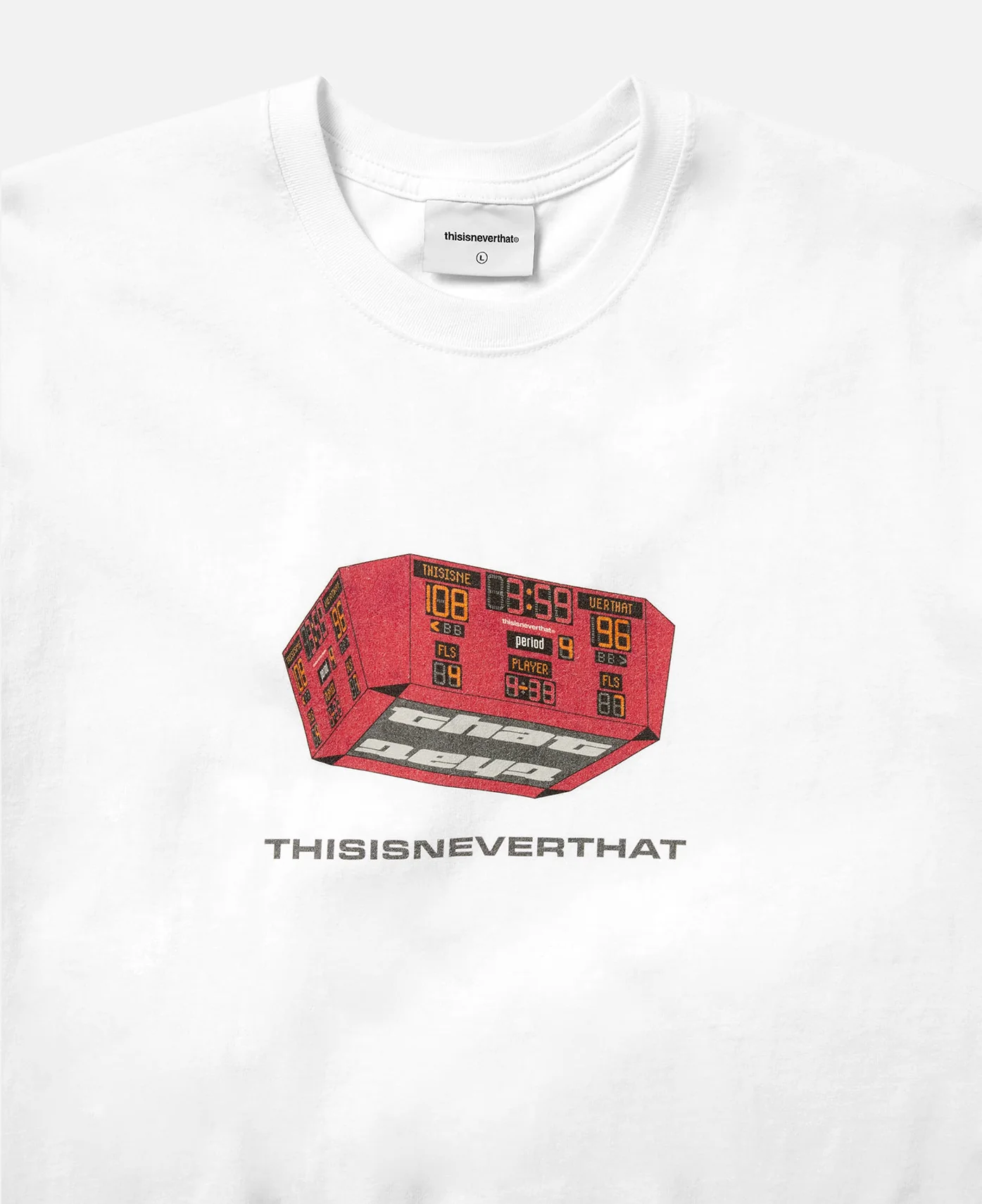 Scoreboard T-Shirt (White) - Image 4