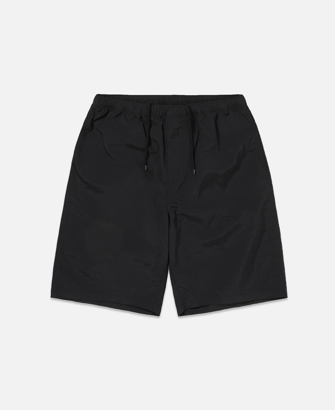 Relaxed Nylon Shorts (Black)