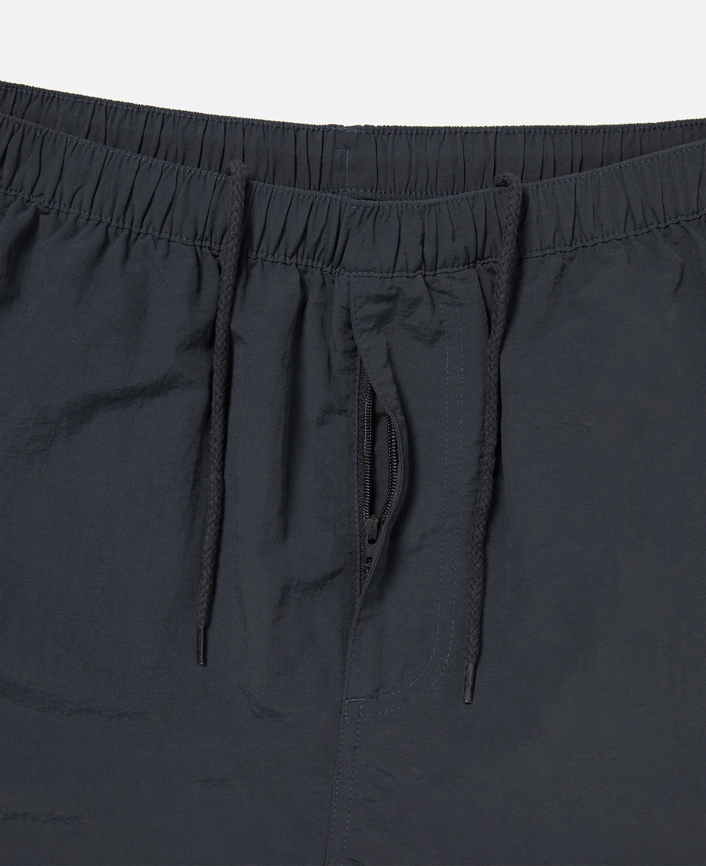 Relaxed Nylon Shorts (Navy) - Image 3