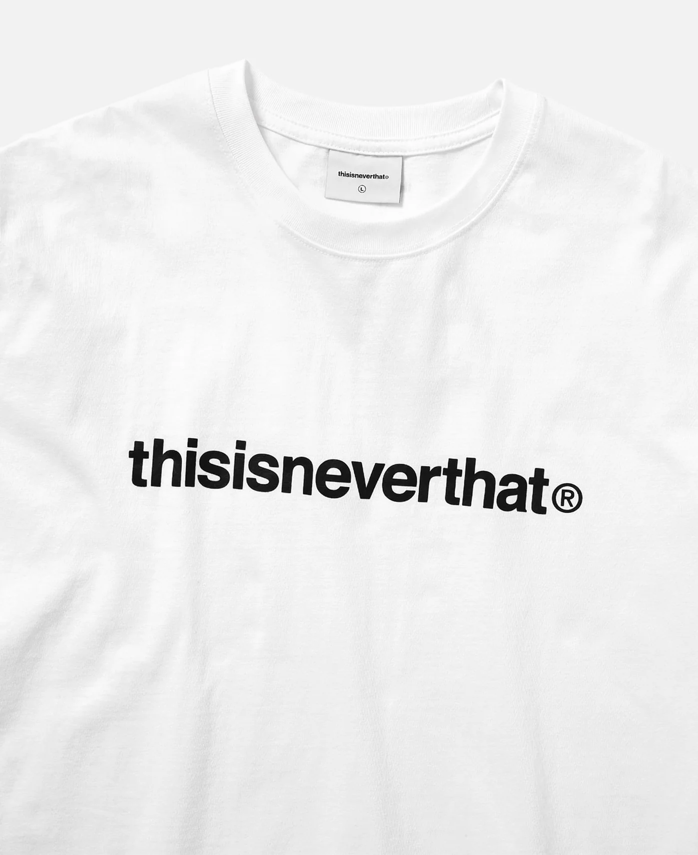T-Logo T-Shirt (White) - Image 3