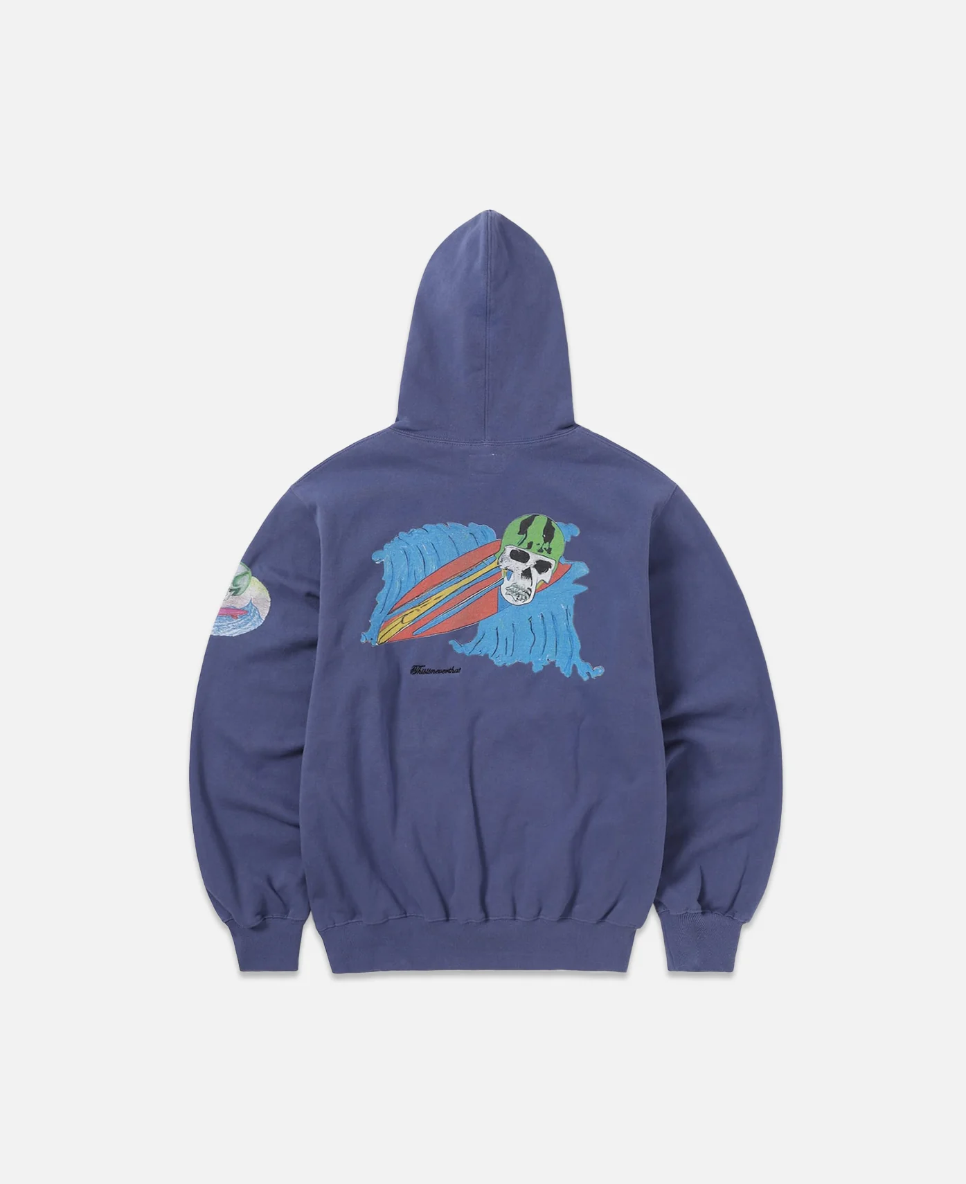 Surfing Skull Hoodie (Purple) - Image 3