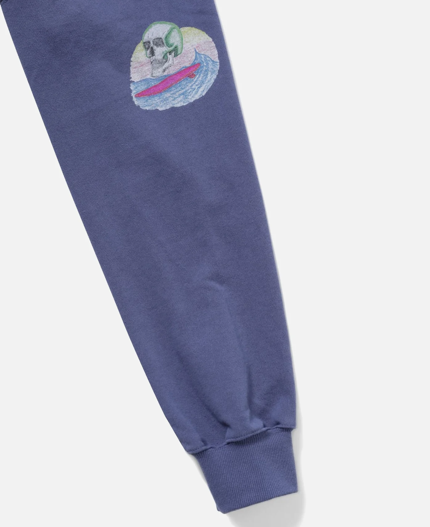 Surfing Skull Hoodie (Purple) - Image 5
