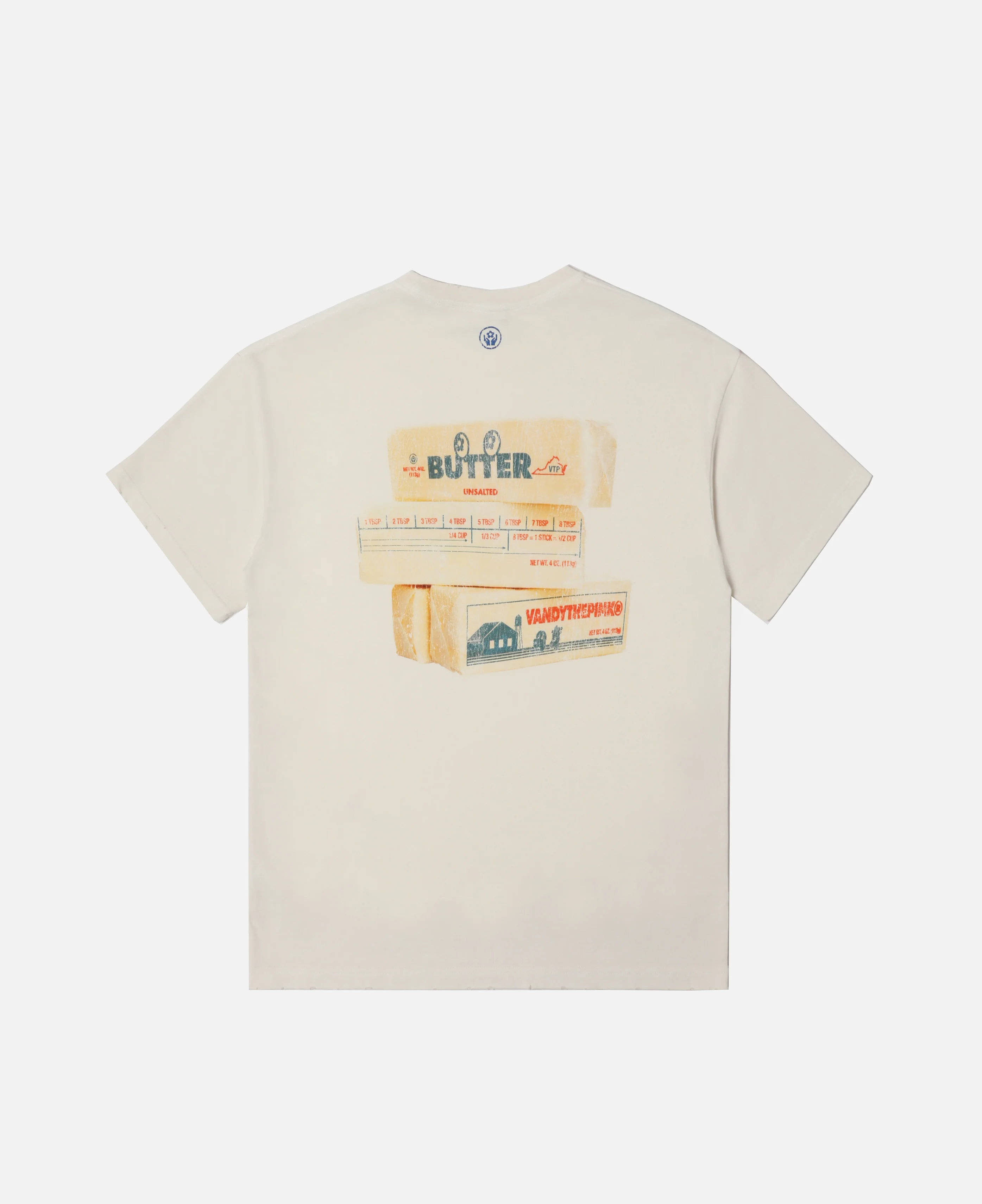 Butter Eye Logo T-Shirt (Yellow) - Image 2