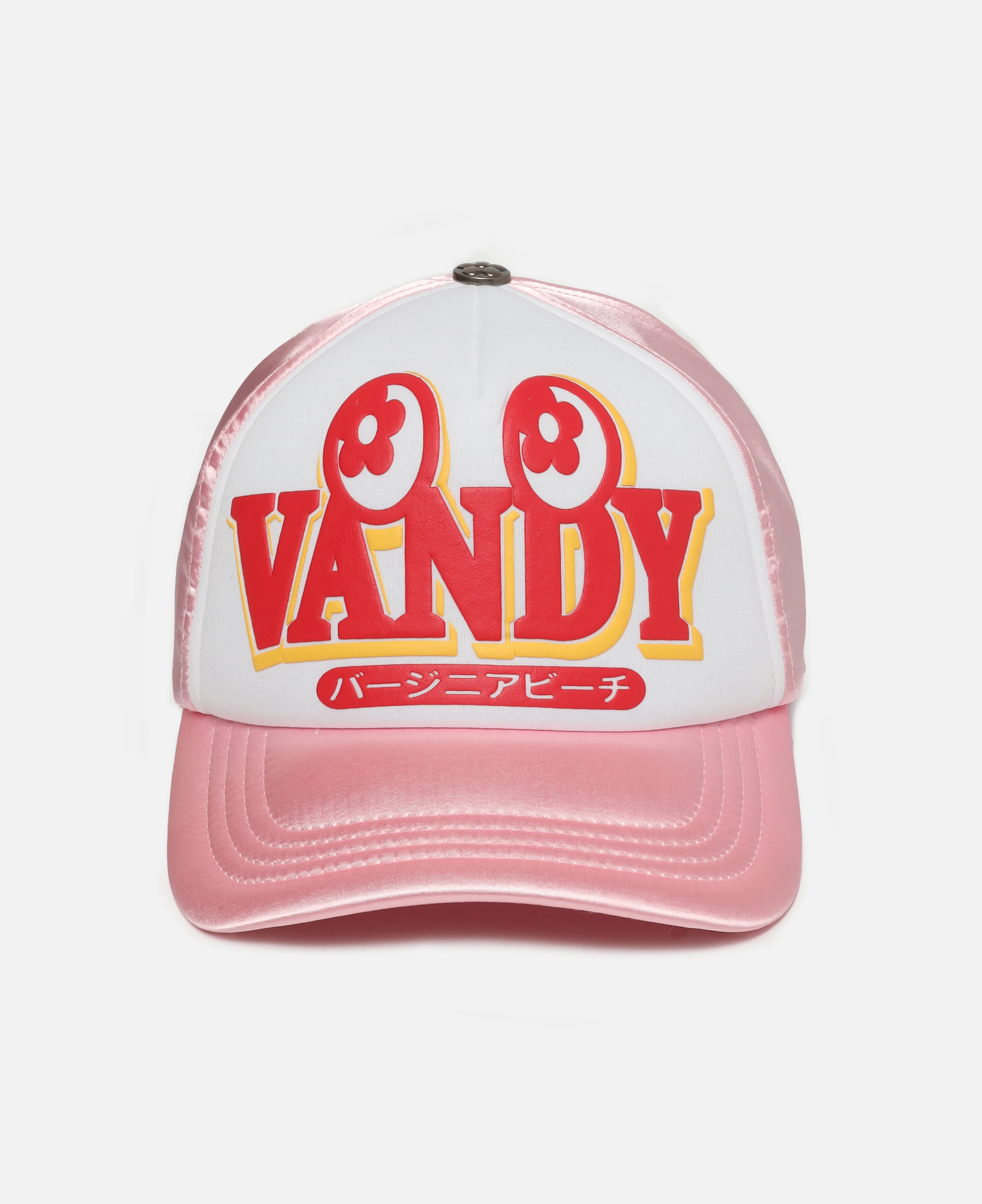 Eye Logo Trucker Hat (Pink)