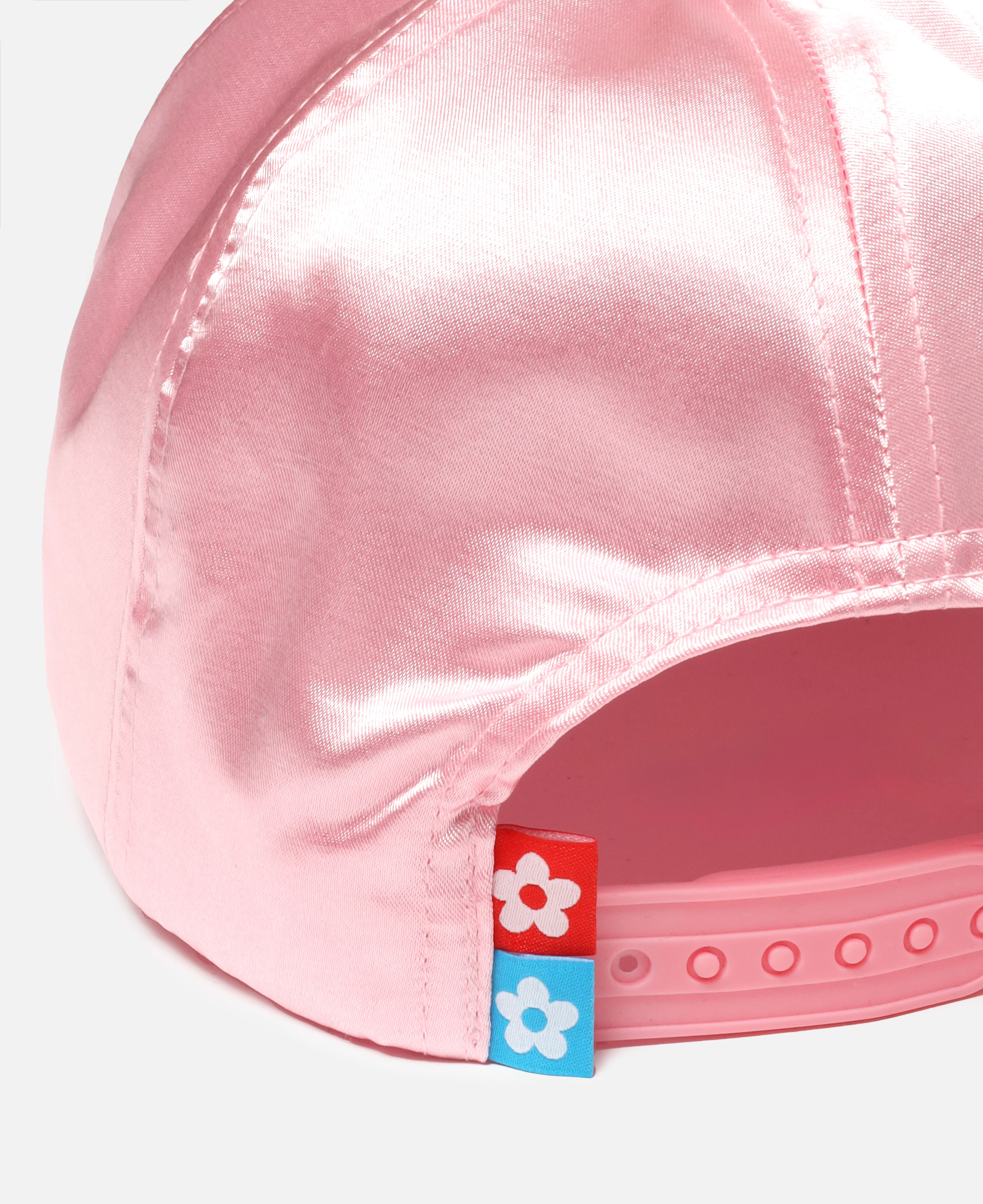 Eye Logo Trucker Hat (Pink) - Image 6