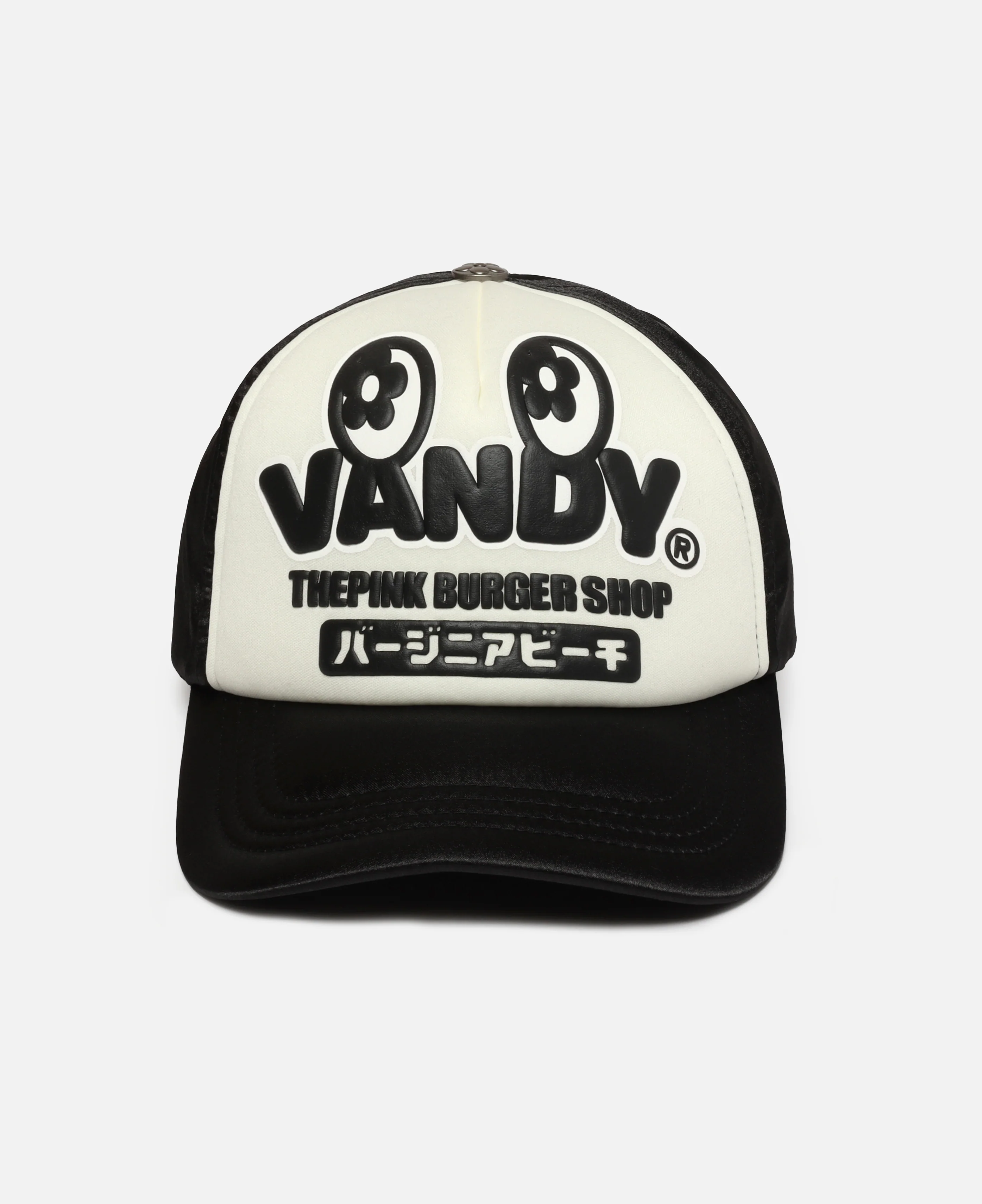 Satin Eye Logo Trucker Hat (Black)