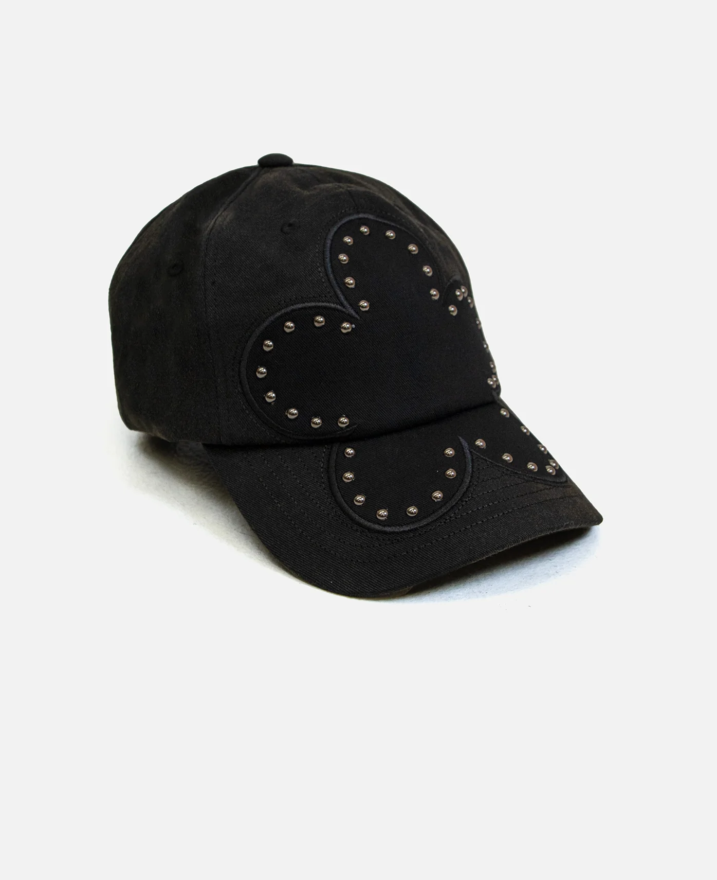 Studded Ball Cap (Black) - Image 2