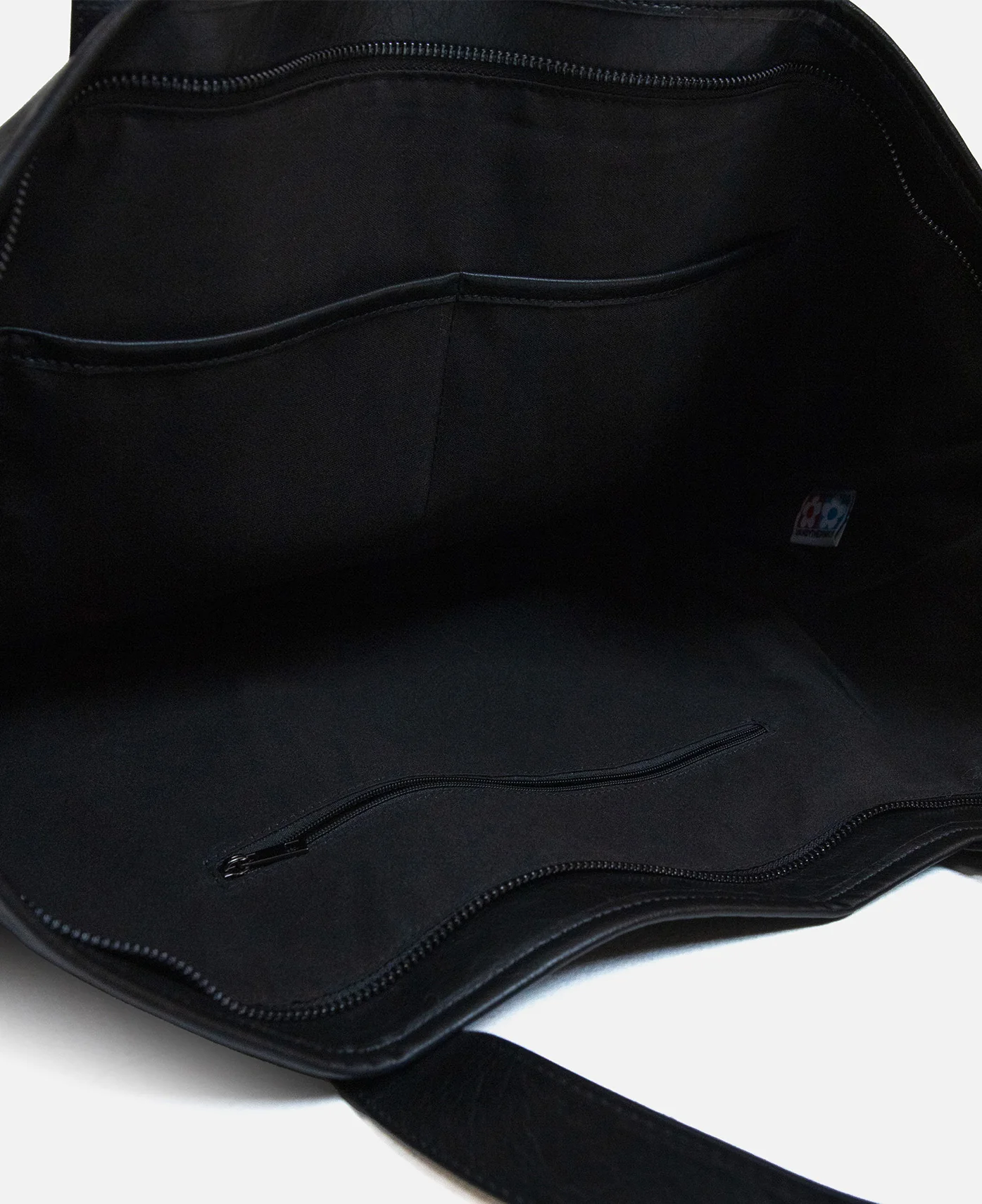 Studded Tote Bag (Black) - Image 3