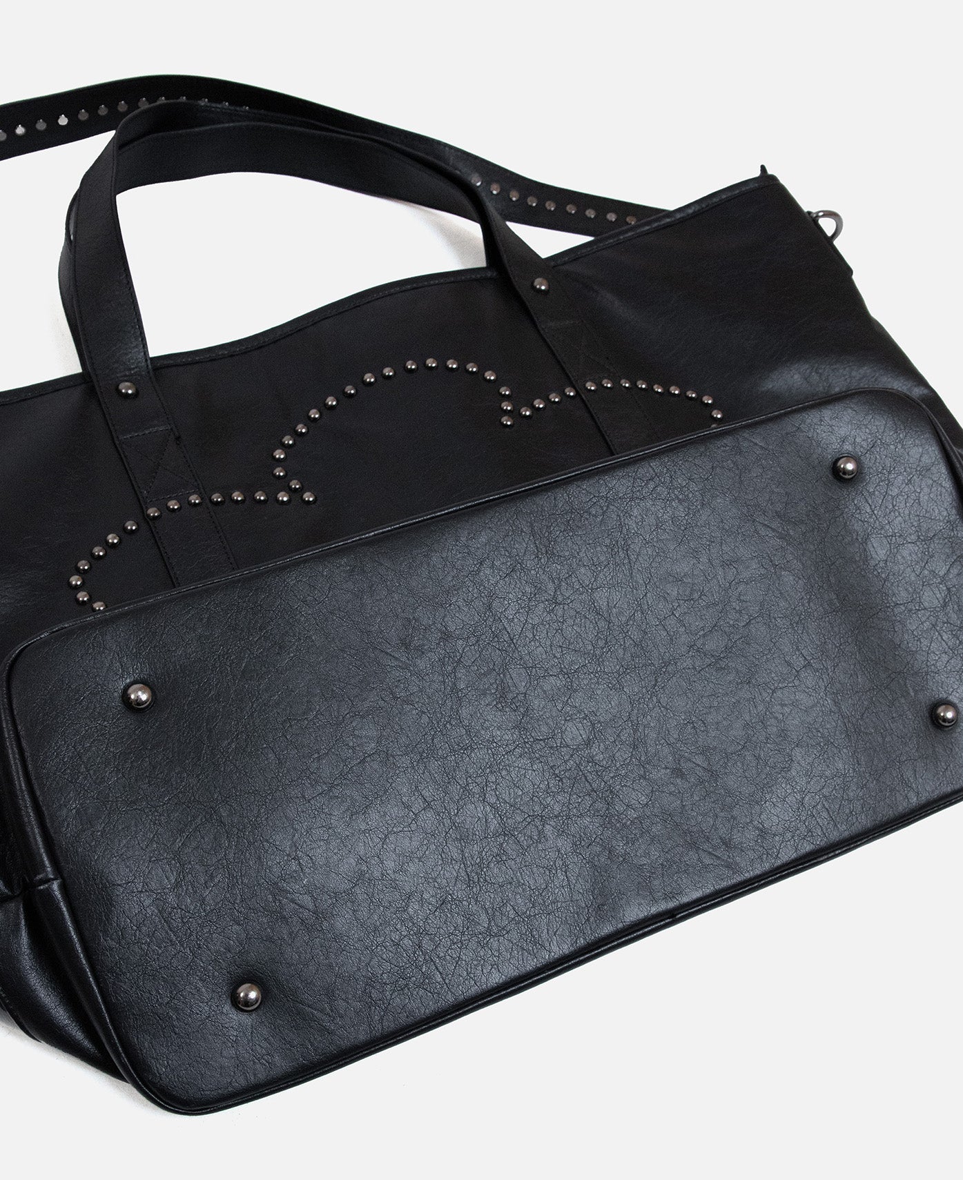 Studded Tote Bag (Black) - Image 4
