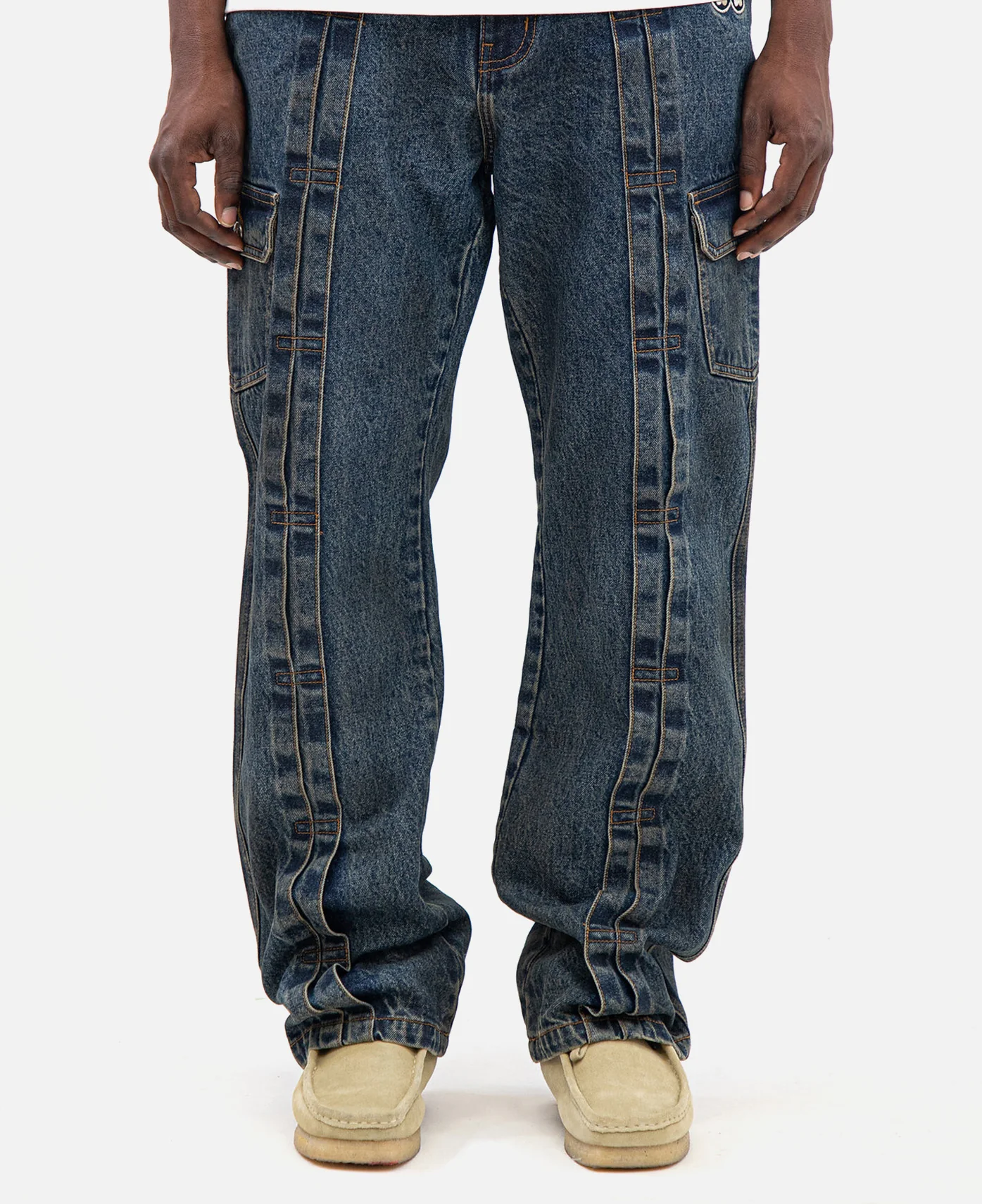 Type 2 Denim Pants (Navy) - Image 2