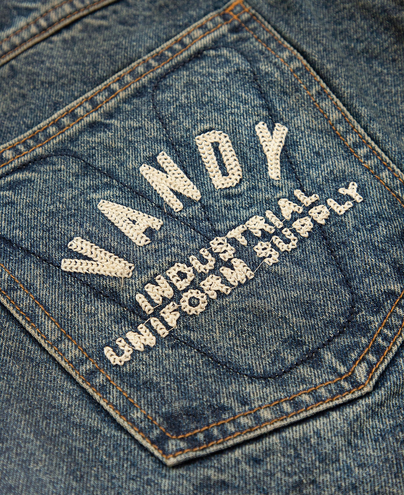 Type 2 Denim Pants (Navy) - Image 7