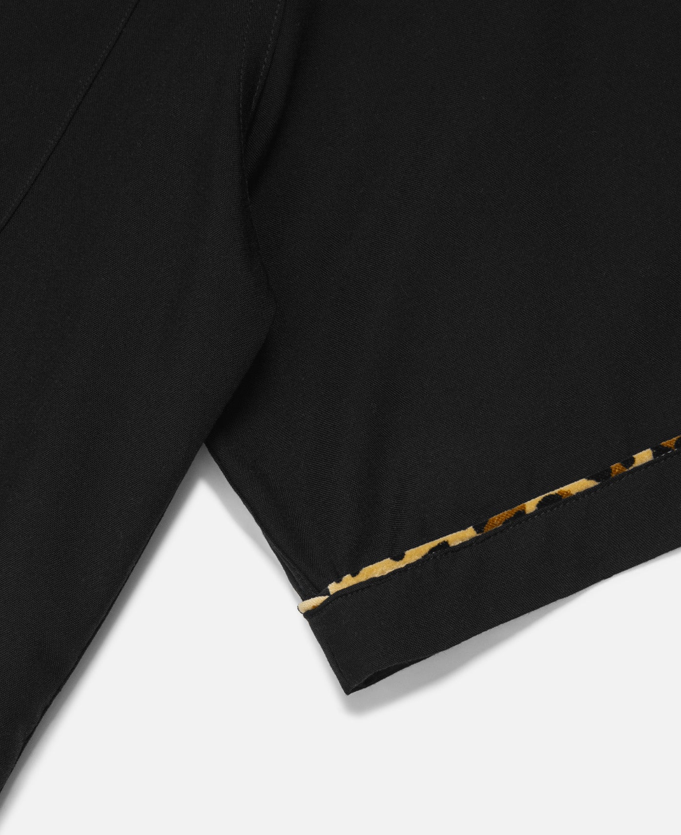 S/S Switching Shirt  (Black) - Image 6