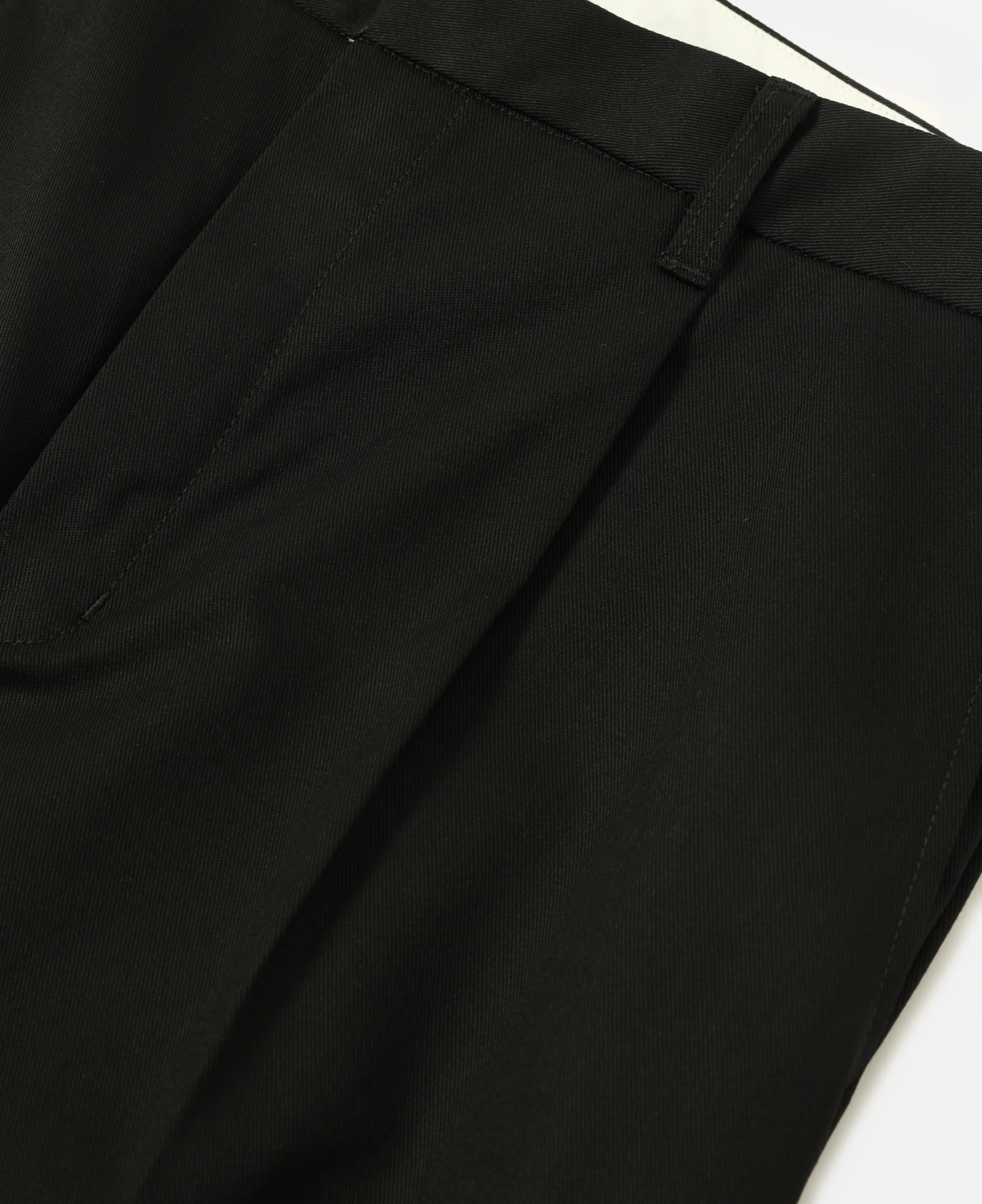 Wacko Maria X Dickies Pleated Pants (Black) - Image 3