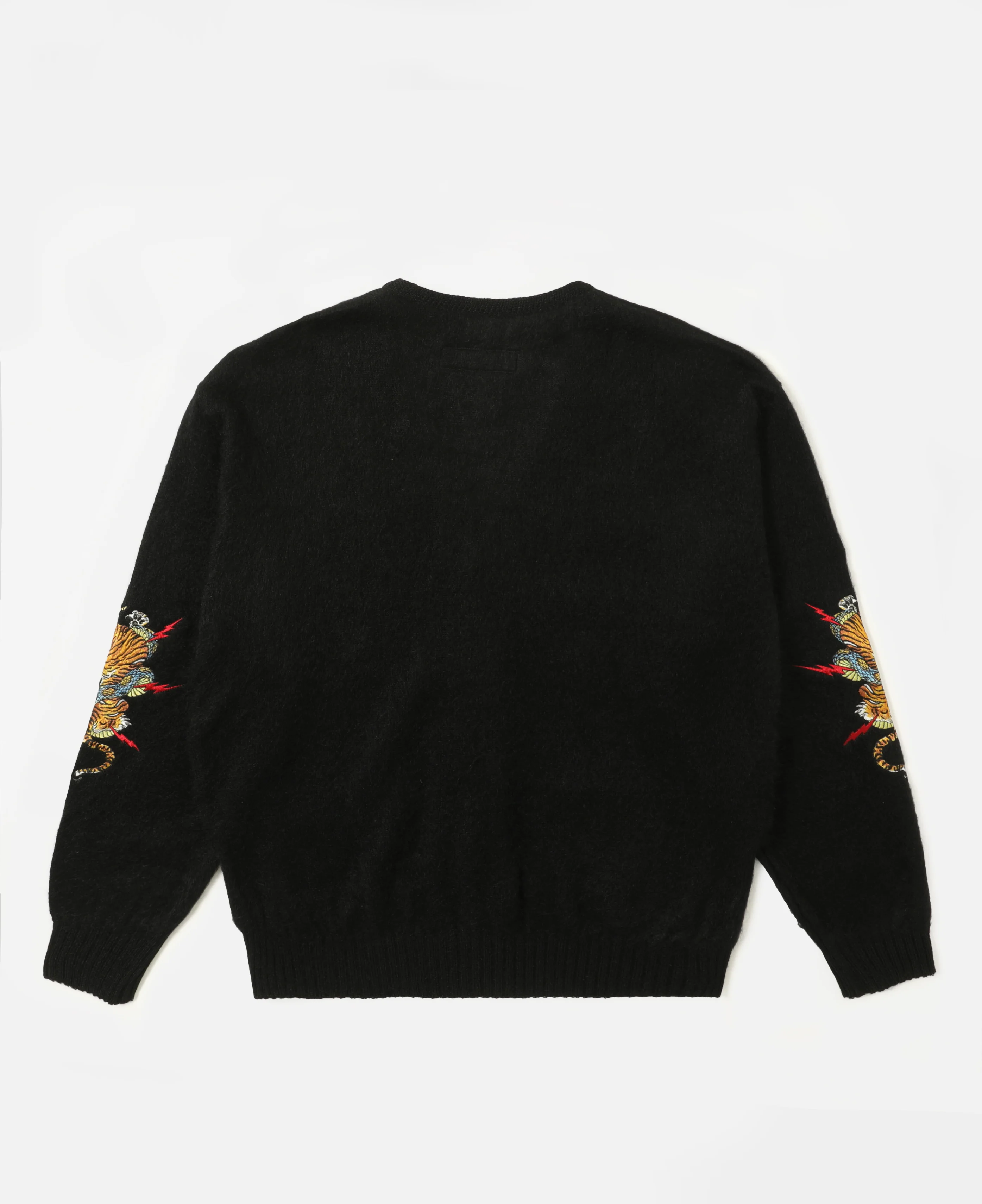Wacko Maria X Tim Lehi Mohair Cardigan (Black) - Image 2