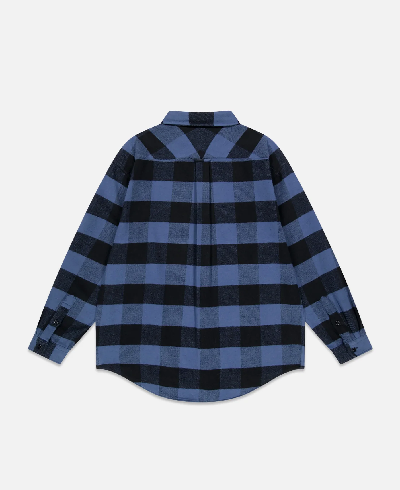 Buffalo Check Shirt (Navy) - Image 3