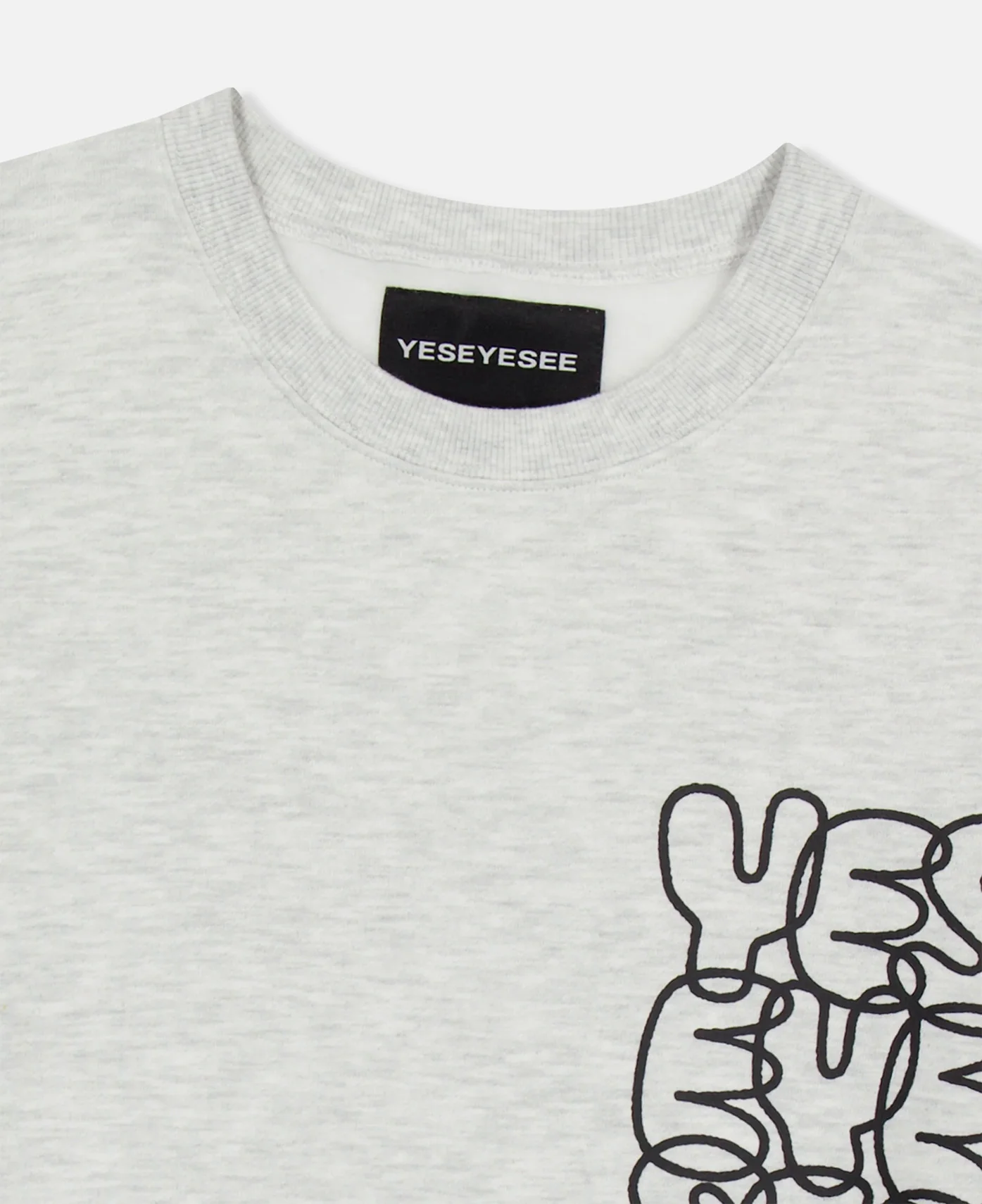 C-Logo Sweatshirt (Grey) - Image 6