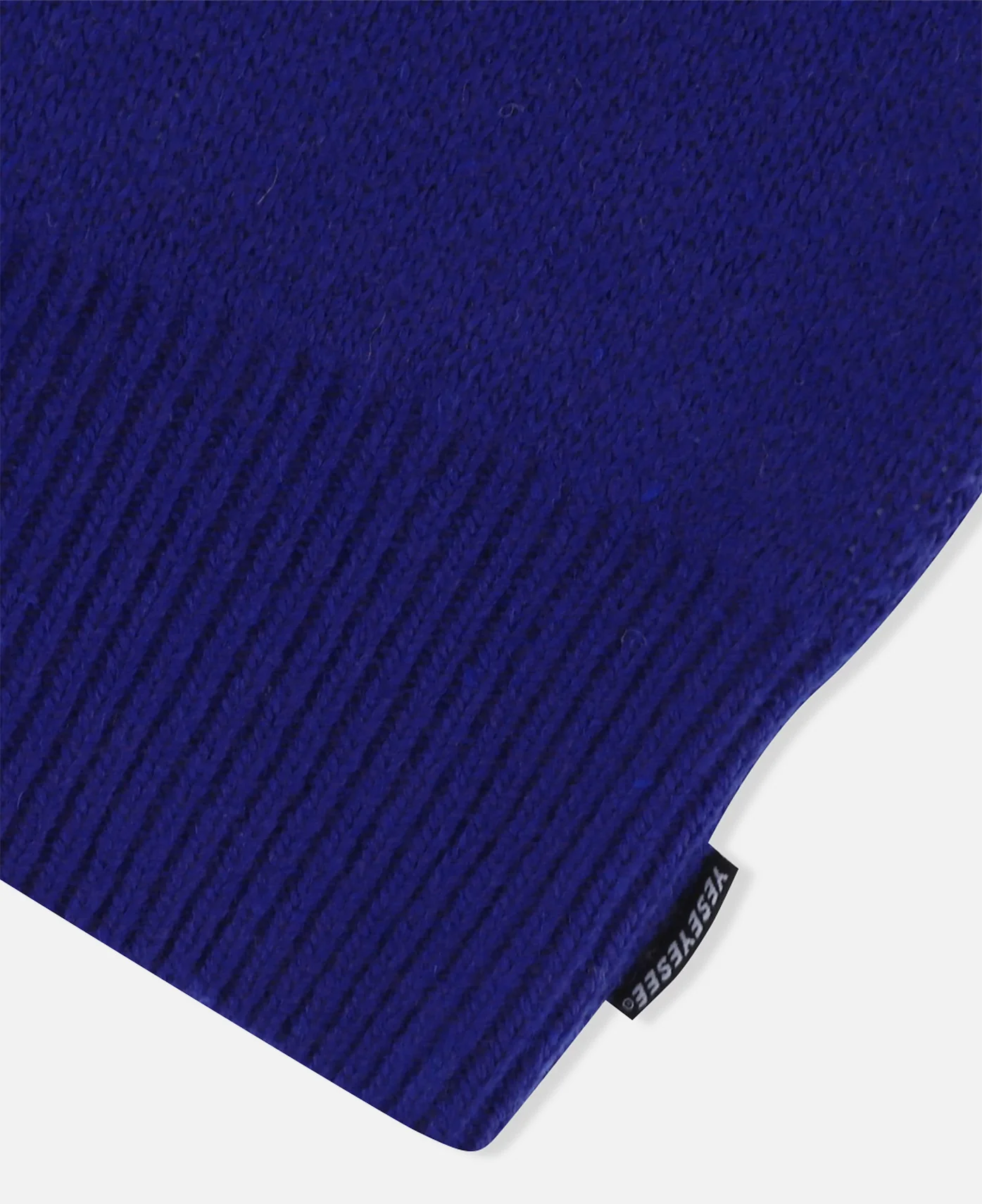 Y.E.S Dice Full Zip-Up Knit Cardigan (Blue) - Image 5